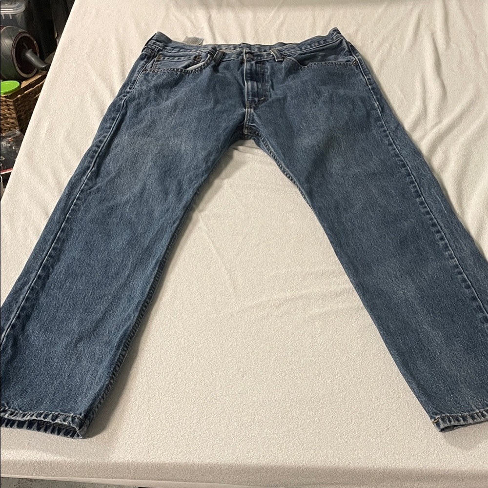 Levi's 505 34 L 29 Men's Relaxed Blue Jeans